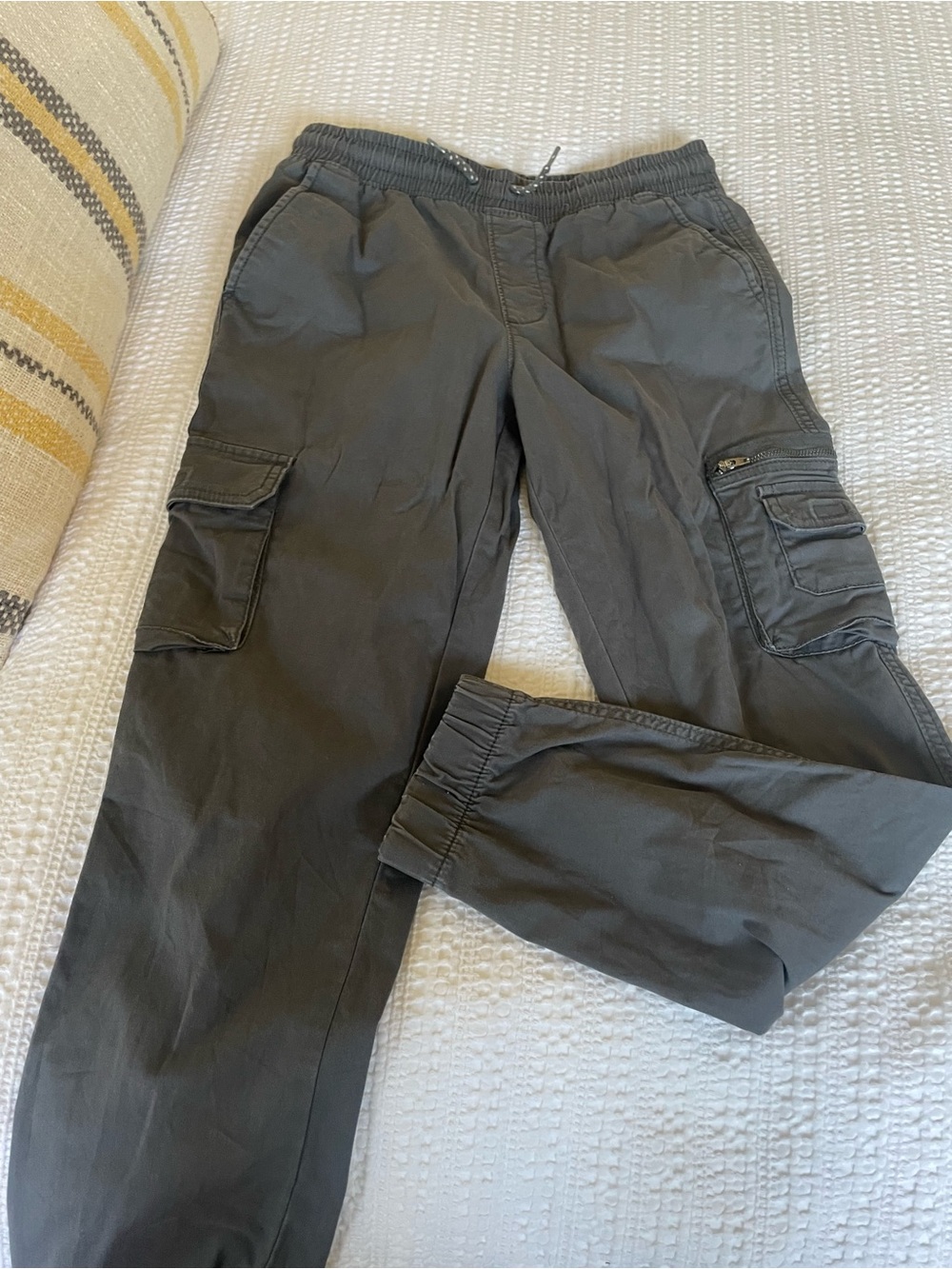 SONOMA Boy’s Gray Stretch Cotton Joggers - M 10/12